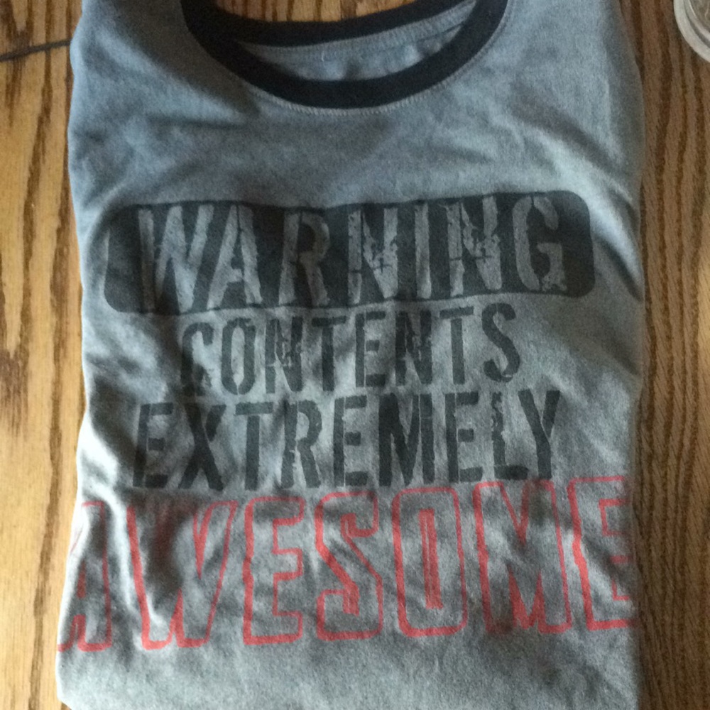 Grey boys long sleeve top size xl